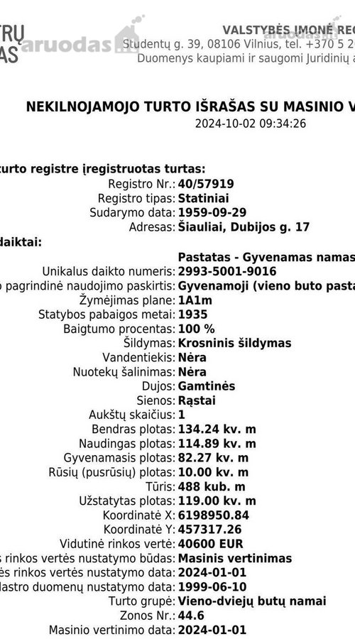 Parduodama 1/4 Namo Su Priklausiniais Ir - nuotraukos Nr. 15