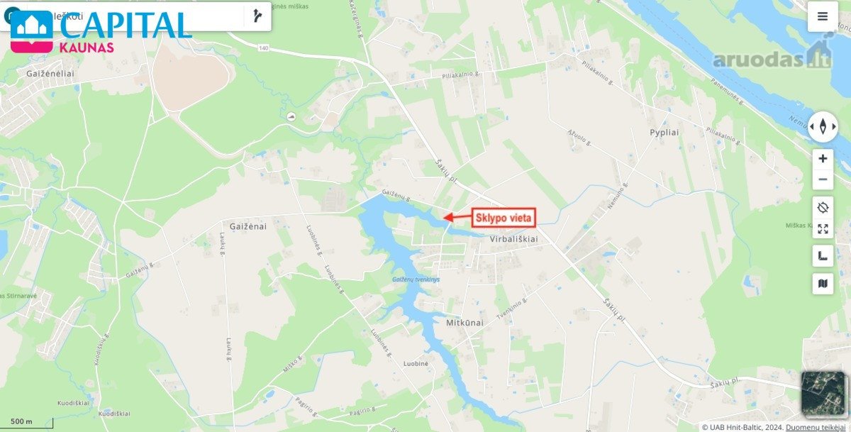 Parduodamas Namų Valdos Sklypas Su Nuosava - nuotraukos Nr. 16