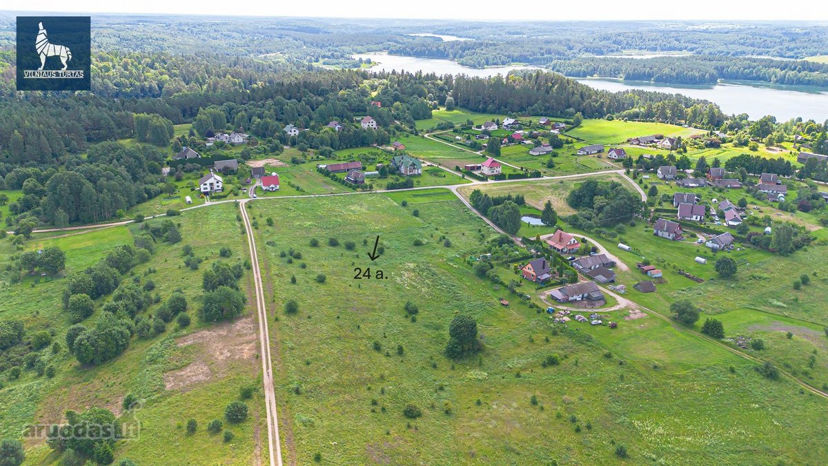 Parduodamas 24 arų namų valdos sklypas ramiam - nuotraukos Nr. 4
