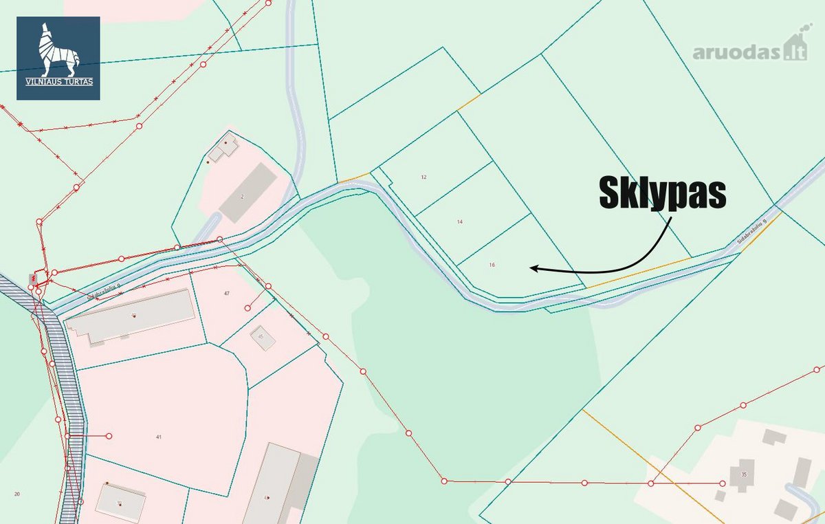 Parduodamas 18,7 arų sklypas ramioje, žalumos - nuotraukos Nr. 9