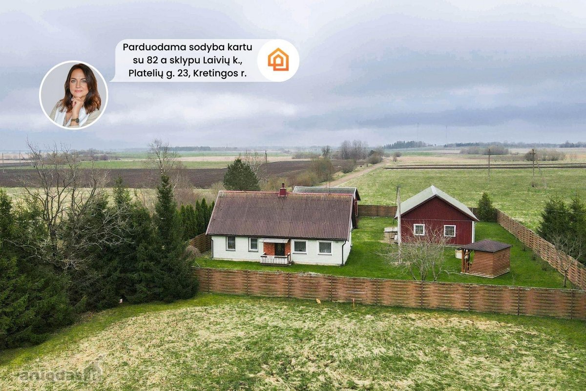 Parduodama jauki ir prižiūrėta sodyba