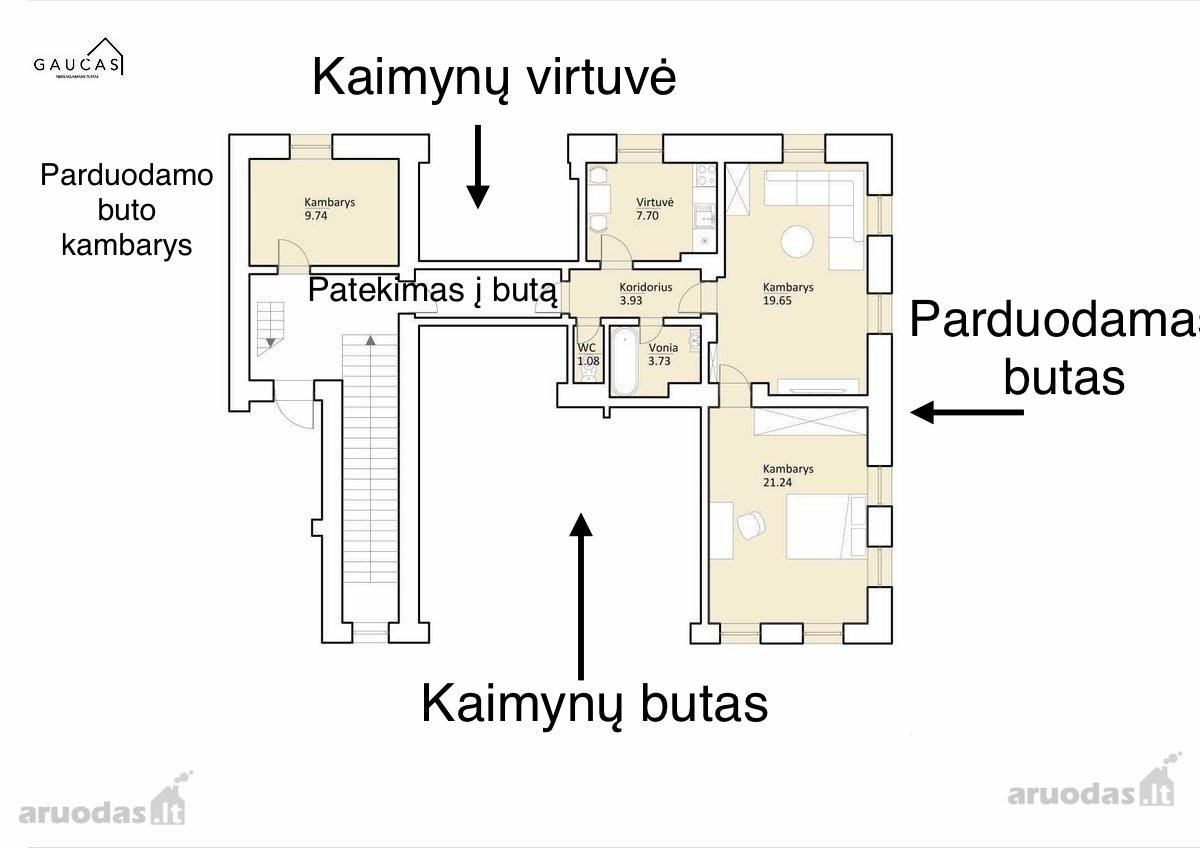 Pačiame Kauno centre, V. Putvinskio gatvėje - nuotraukos Nr. 16