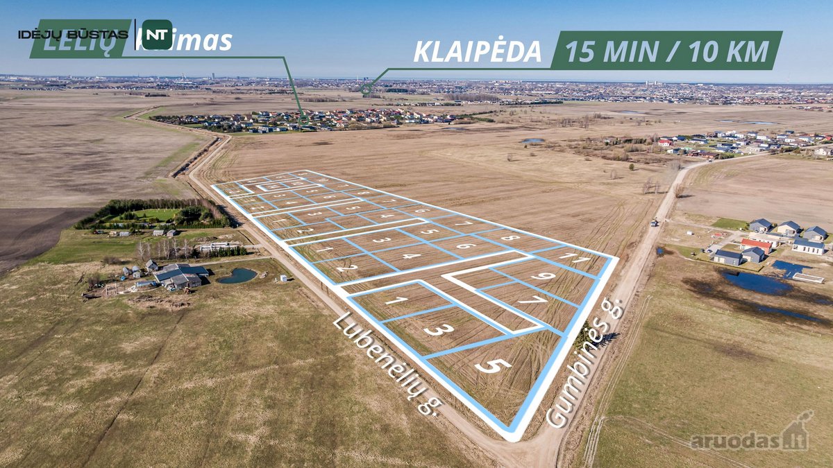 Parduodamas Namų Valdos Sklypų Kvartalo