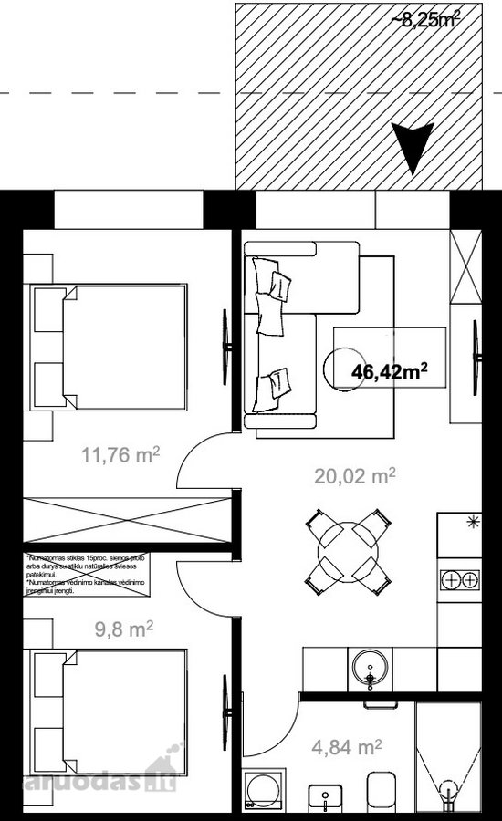 Naujas Nt Projektas Kunigiškiuose - Infinitum - nuotraukos Nr. 8