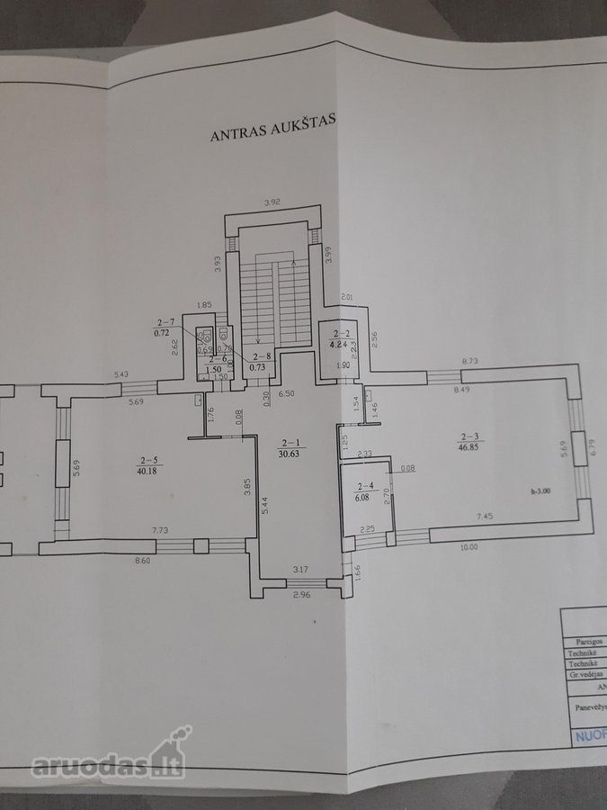 Dviejų aukštų namas Rožių 25 a . 261,13m2,du - nuotraukos Nr. 8