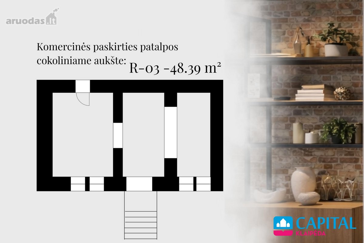 Komercinės patalpos projekte „Jūros 1“ – - nuotraukos Nr. 4