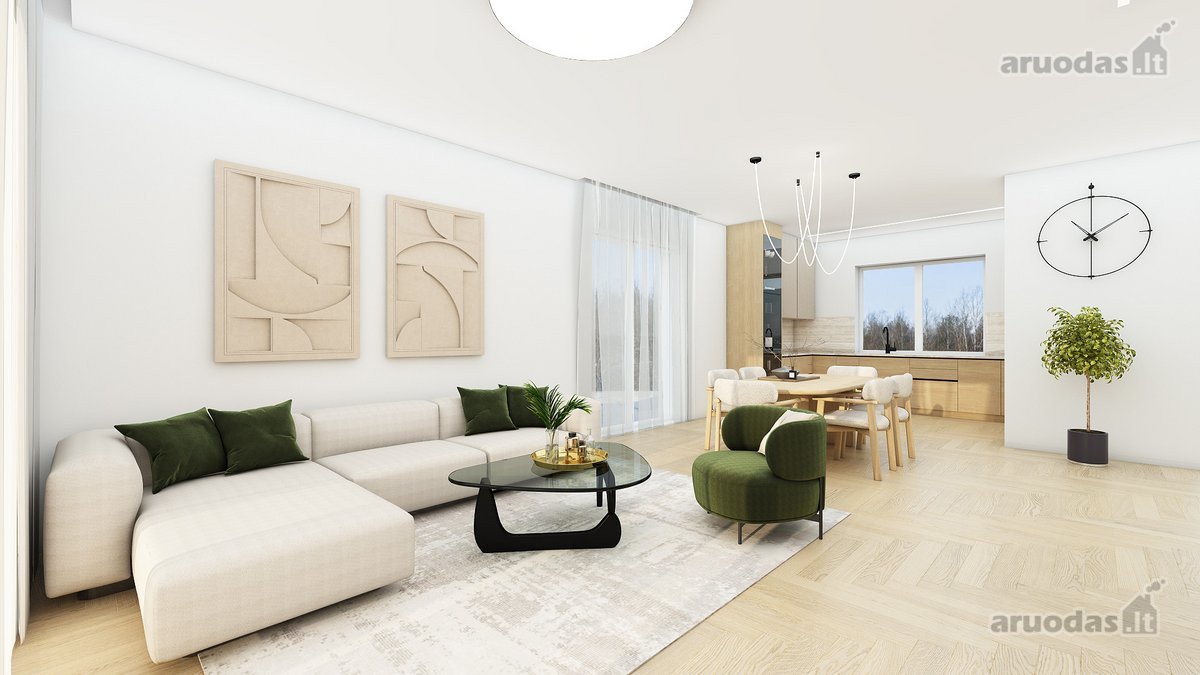 Parduodami modernūs 114 m2 ploto vieno aukšto - nuotraukos Nr. 14