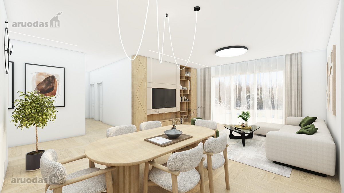 Parduodami modernūs 114 m2 ploto vieno aukšto - nuotraukos Nr. 15
