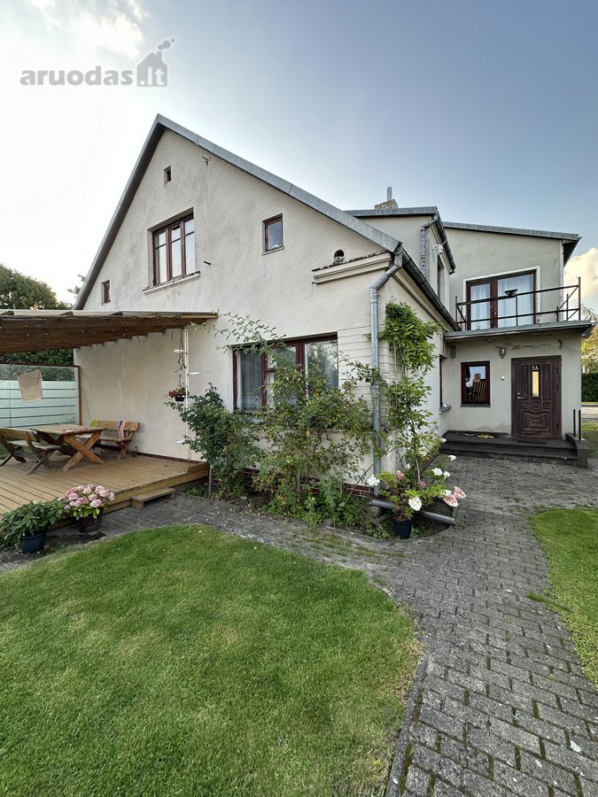 Namas miesto centre. Dvigubas žemės sklypas - nuotraukos Nr. 28