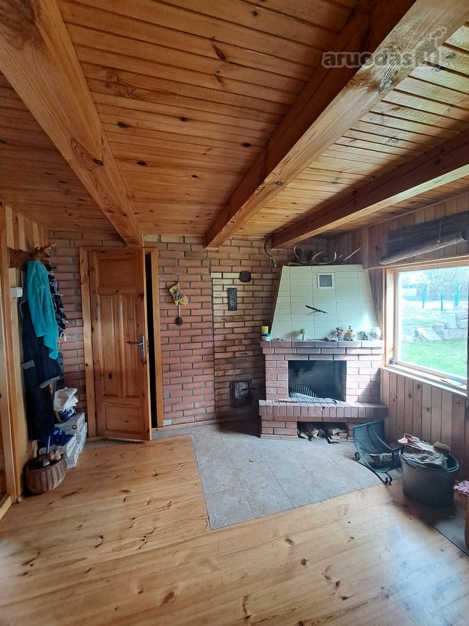 Parduodamas rąstinis sodo namas su pirtimi ir - nuotraukos Nr. 10