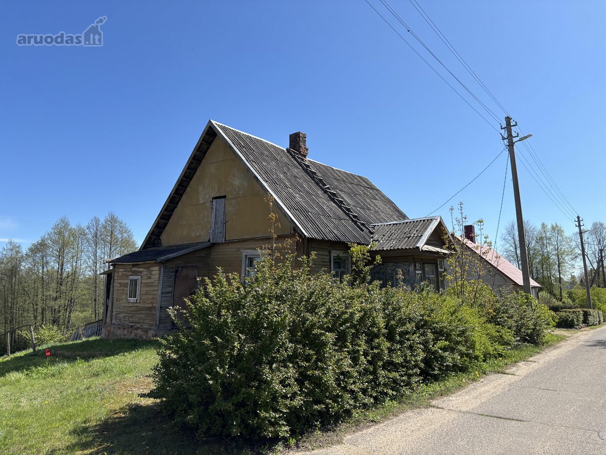 Rastinis namas su sklypu Zarasų r.sav. Turmantas - nuotraukos Nr. 2