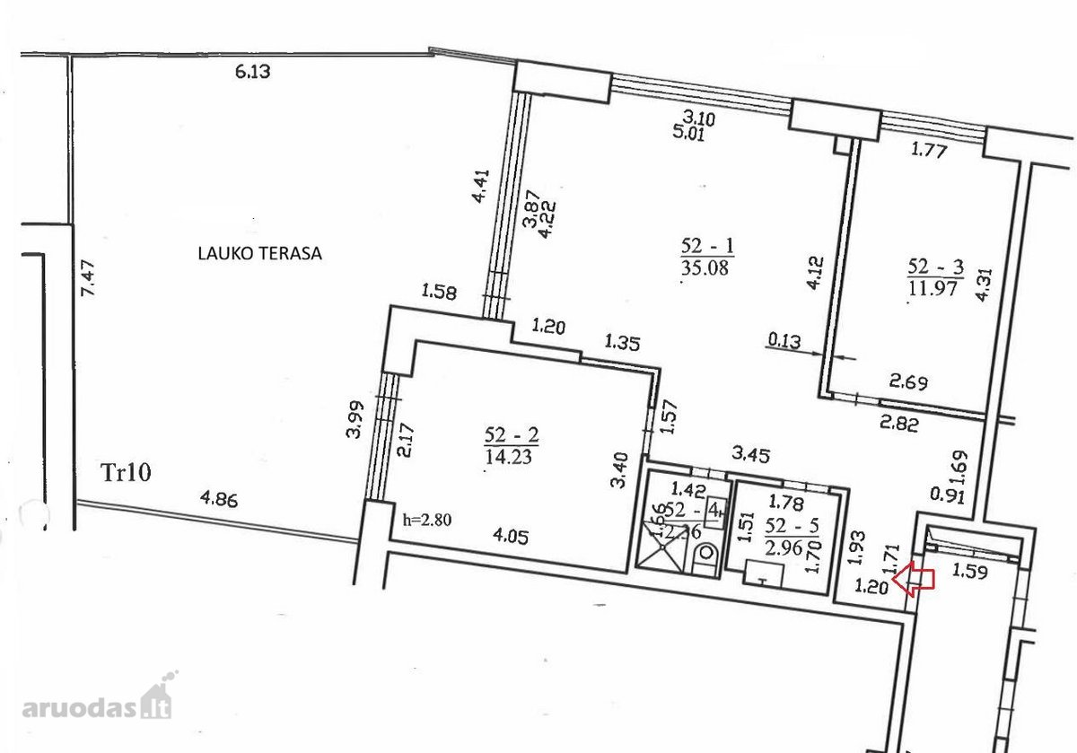 Išskirtinis objektas su ~50 m² terasa miesto - nuotraukos Nr. 18