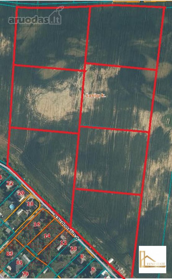 Parduodami perspektyvūs sklypai gyvenamųjų - nuotraukos Nr. 12
