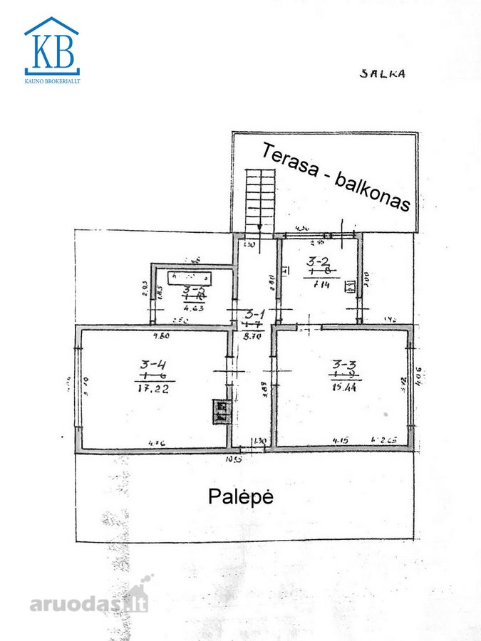 Parduodamas 2 K. Butas – Namo Dalis, Jurbarko - nuotraukos Nr. 22