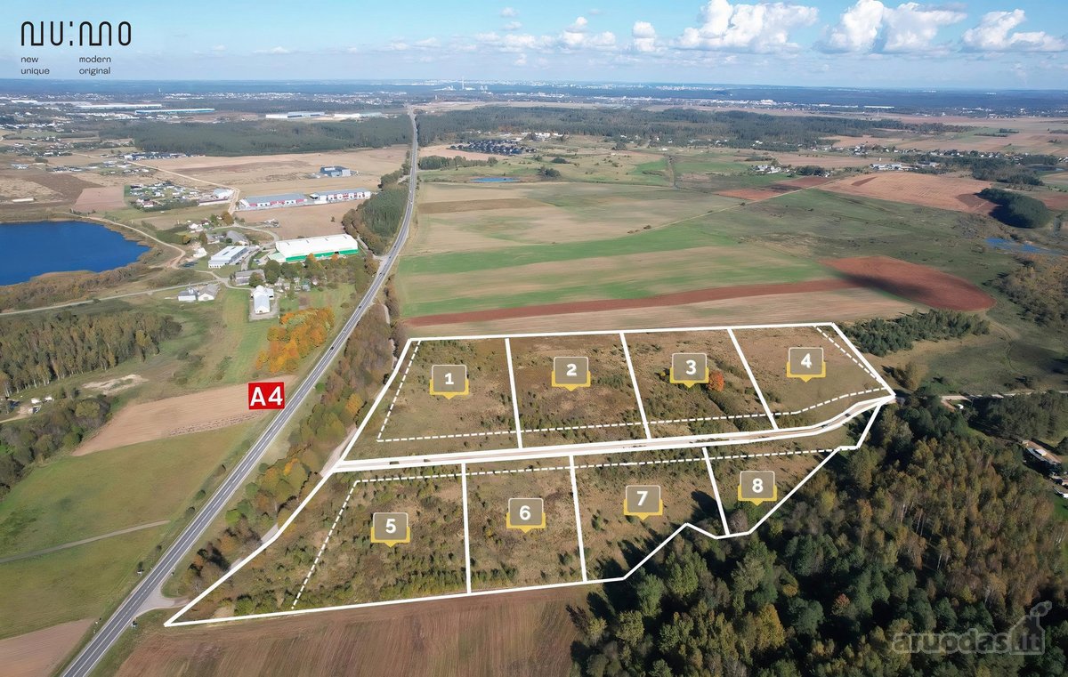 A4 Sklypas Nr. 1  didžiausias (189 a) - nuotraukos Nr. 12