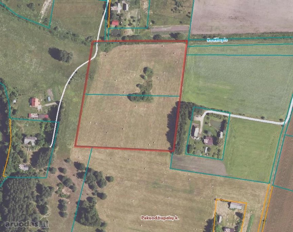 Parduodami 2 sklypai po 1.266 ha. Nurodyta - nuotraukos Nr. 2