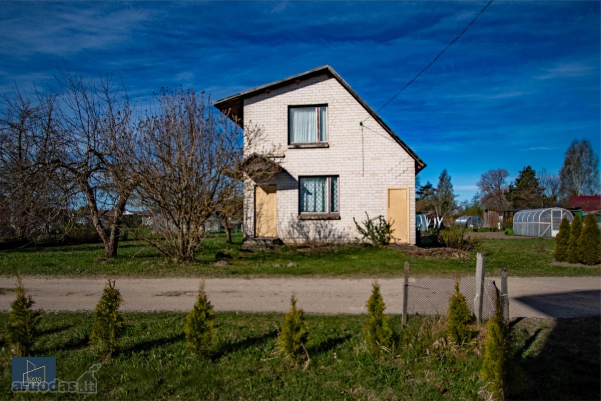 Parduodamas 2 aukštų sodo namas Gluosnių AL.