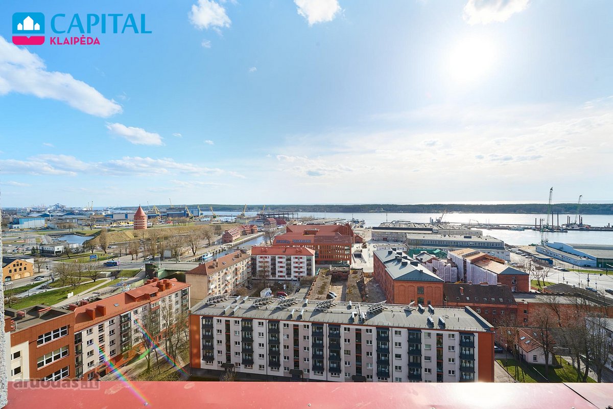 Panoraminis 2 Kambarių Butas Su Vaizdu Į