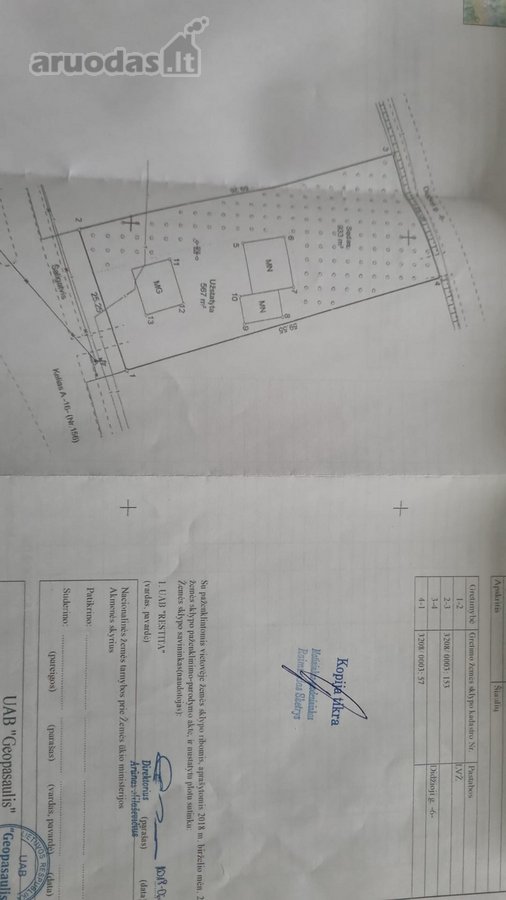 Akmenėje, Plento g. 12, parduodamas 14,76 arų - nuotraukos Nr. 2