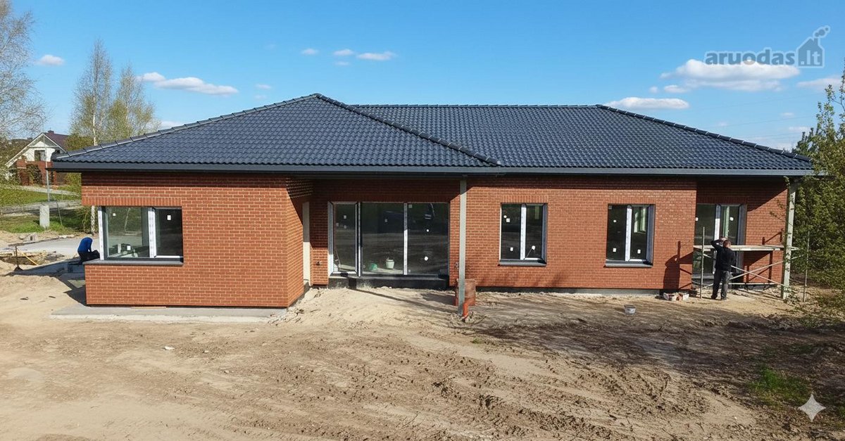 Erdvus Kokybiškas Naujos Statybos Namas - nuotraukos Nr. 4