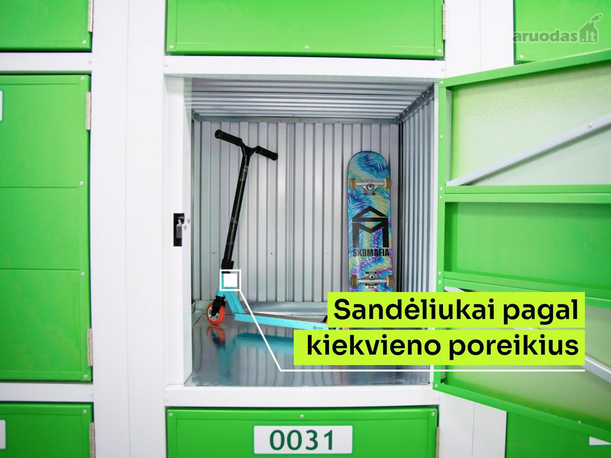 Sandėliukų nuoma trumpalaikė-ilgalaikė - nuotraukos Nr. 2