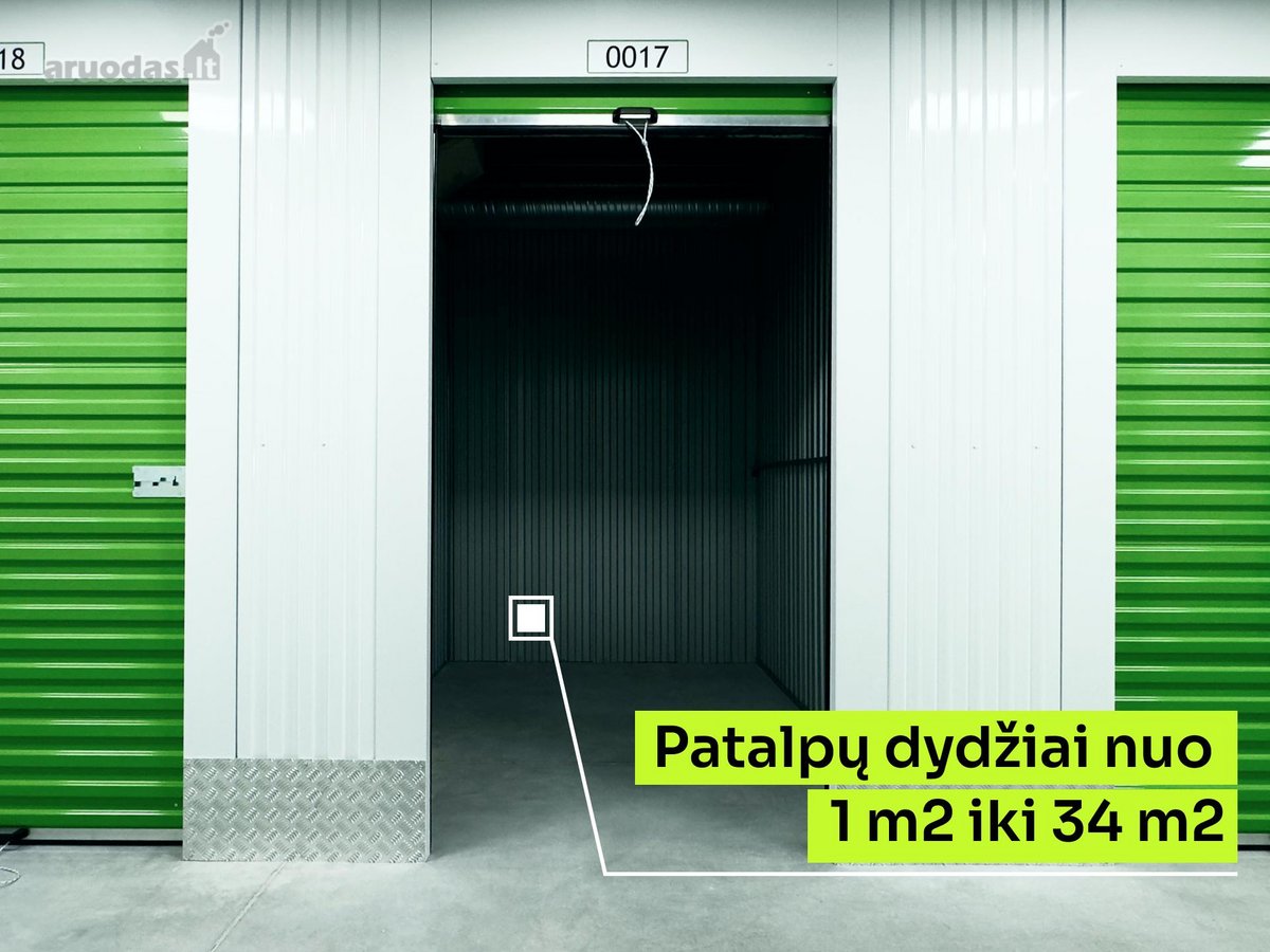Sandėliukų nuoma trumpalaikė-ilgalaikė - nuotraukos Nr. 3