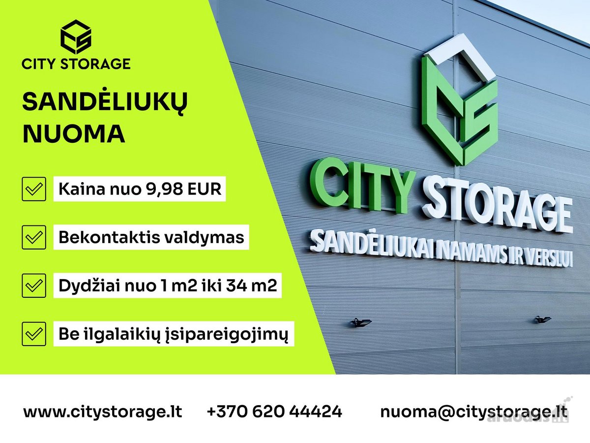 Sandėliukų nuoma trumpalaikė-ilgalaikė - nuotraukos Nr. 5