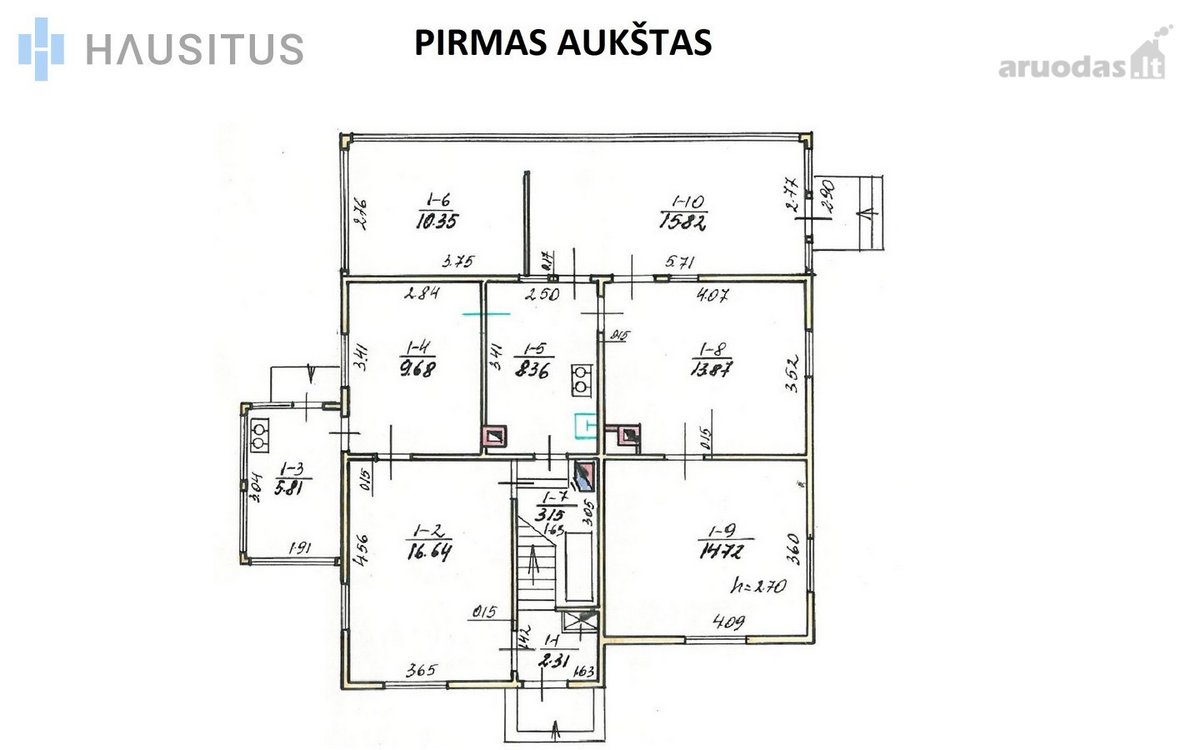 Parduodamas 155.44 Kv.m. Namas, Vingio G. - nuotraukos Nr. 46