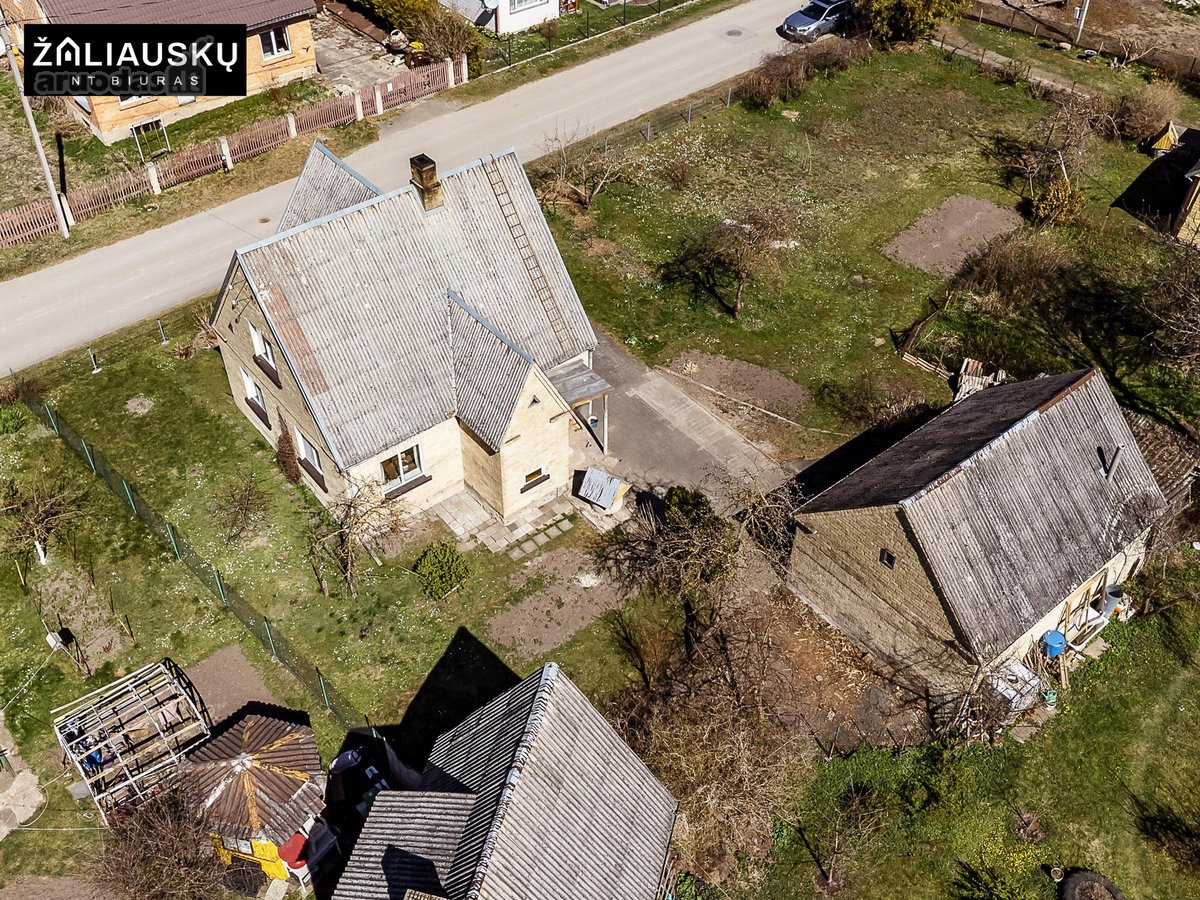 Kuršėnų M. Centre Parduodamas 63 Kv.m Namas  - nuotraukos Nr. 27