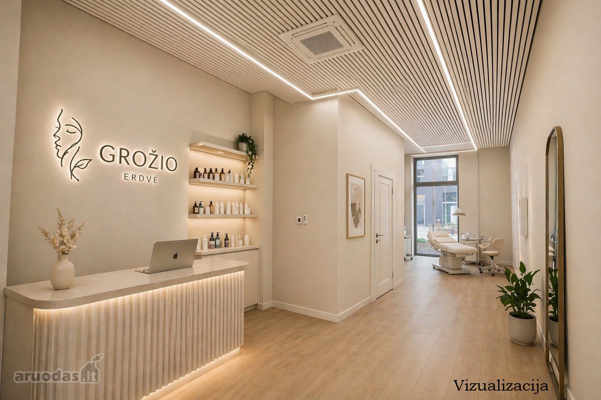 „Memelio mieste“ parduodamos 50 m² komercinės