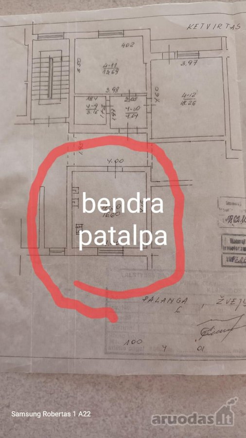 Parduodamas jaukus 39 kv.m , butas Palangoje - nuotraukos Nr. 11
