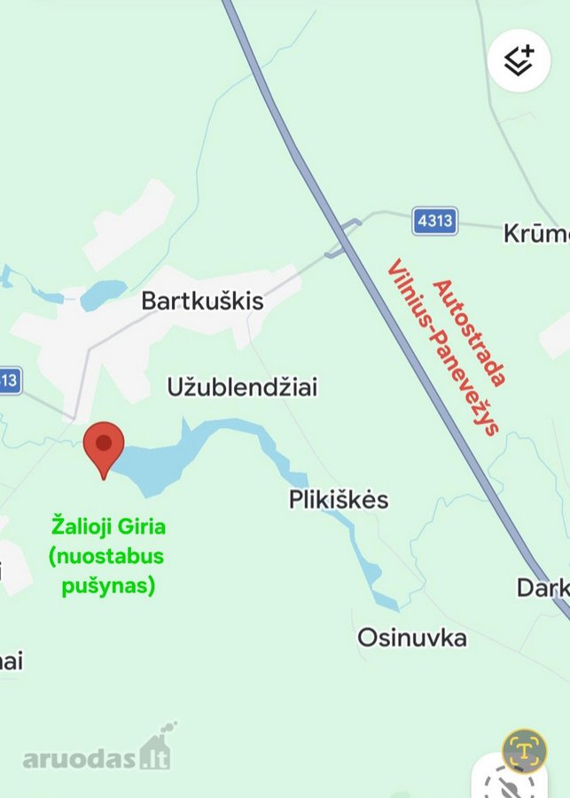 Išskirtiniai sklypai su ežero pakrante vos - nuotraukos Nr. 12