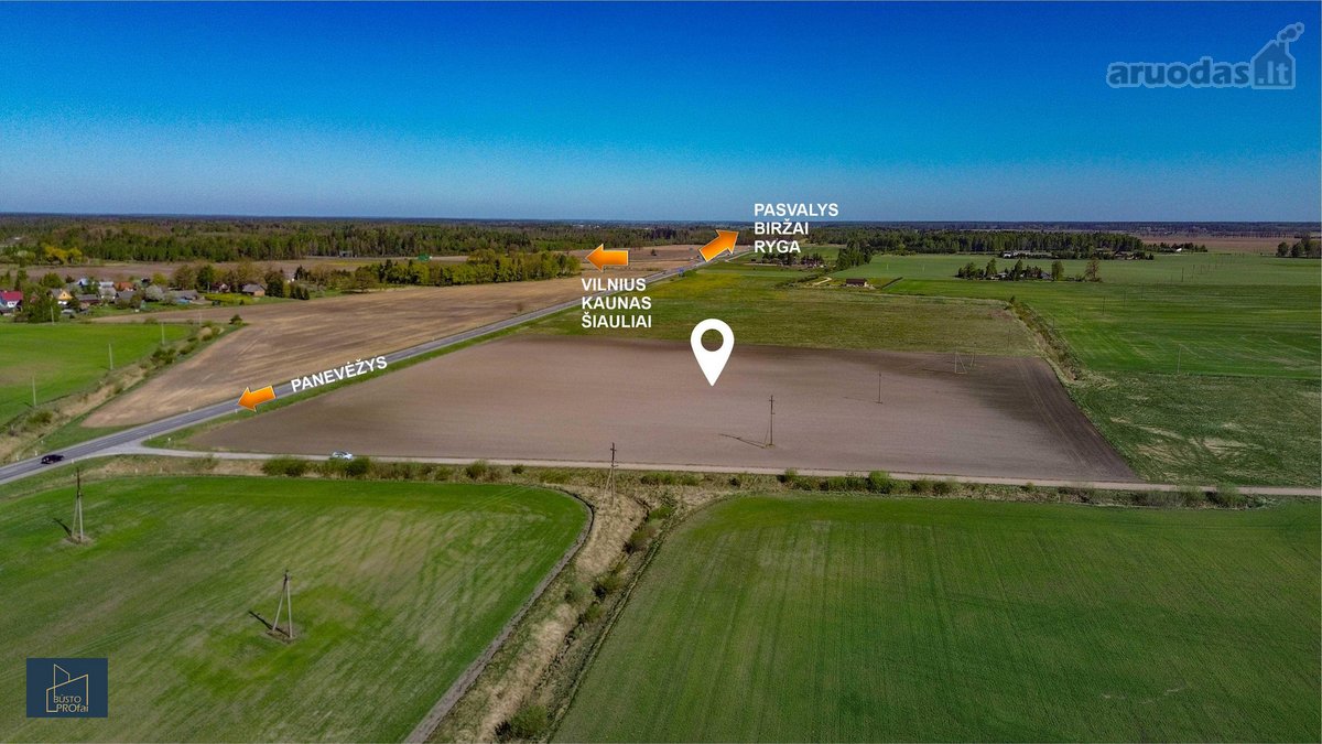 Parduodamas 4,43 ha sklypas Ūtos k.,