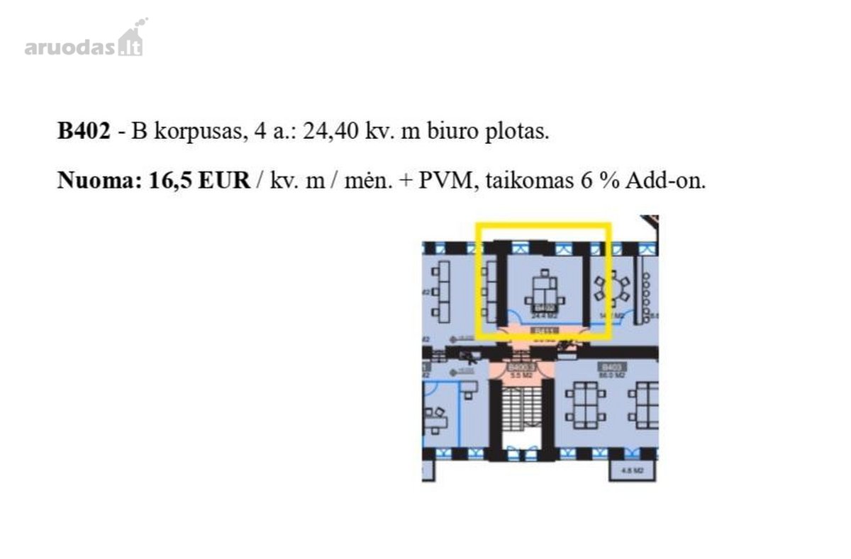 Biuro Patalpos Centre – J. Basanavičiaus G.  - nuotraukos Nr. 20