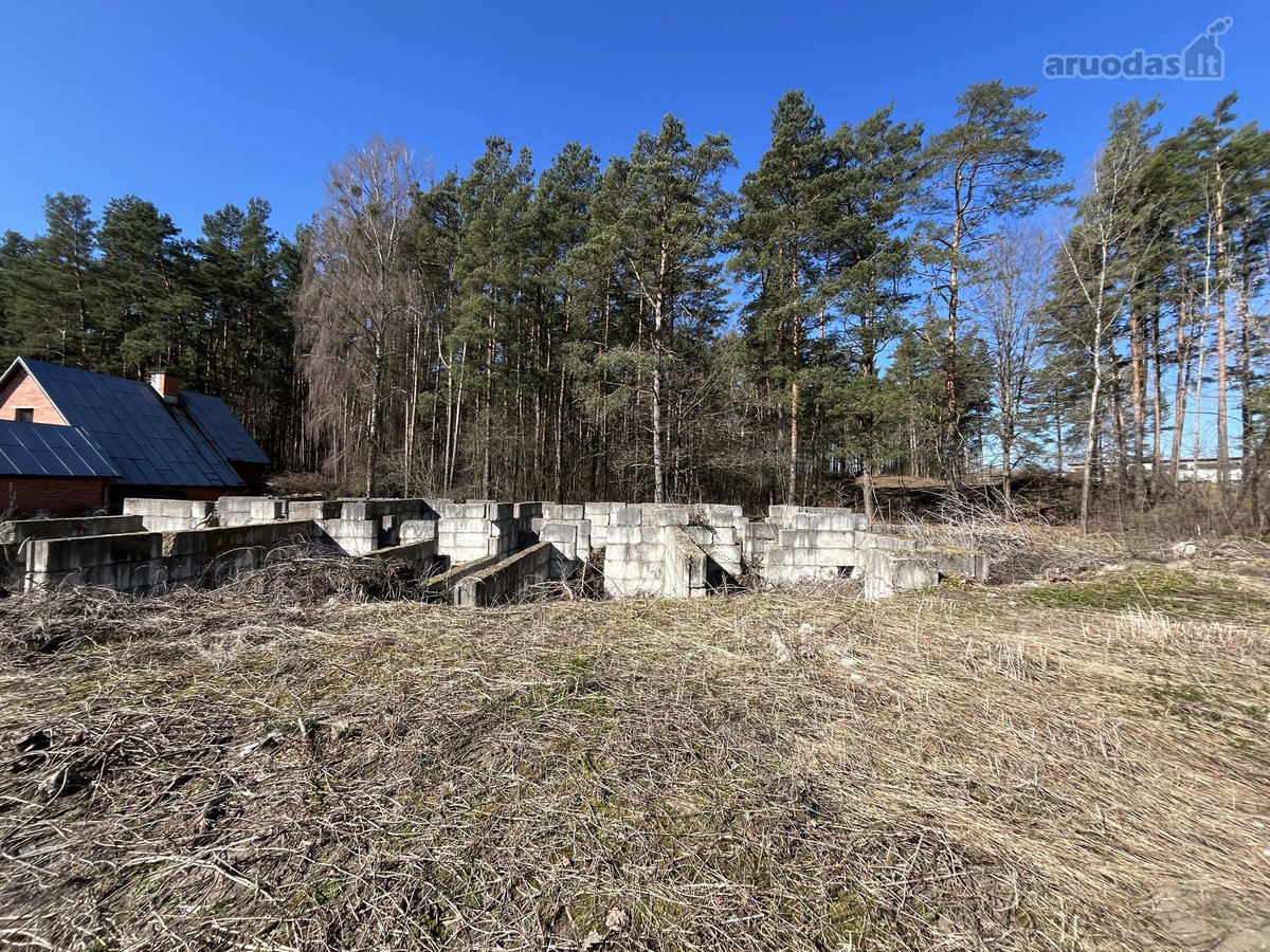 1/2 dalis nebaigtos statybos gyvenamojo namo - nuotraukos Nr. 3
