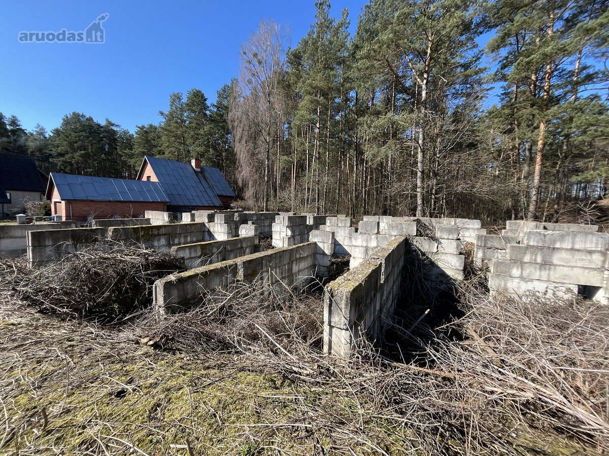 1/2 dalis nebaigtos statybos gyvenamojo namo - nuotraukos Nr. 5
