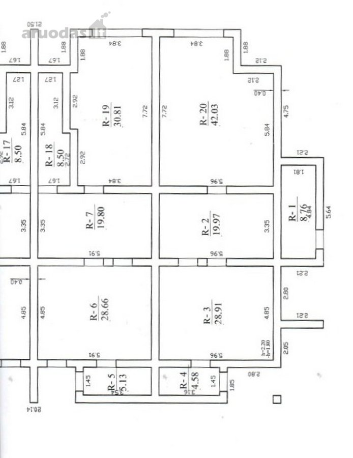 1/2 dalis nebaigtos statybos gyvenamojo namo - nuotraukos Nr. 13