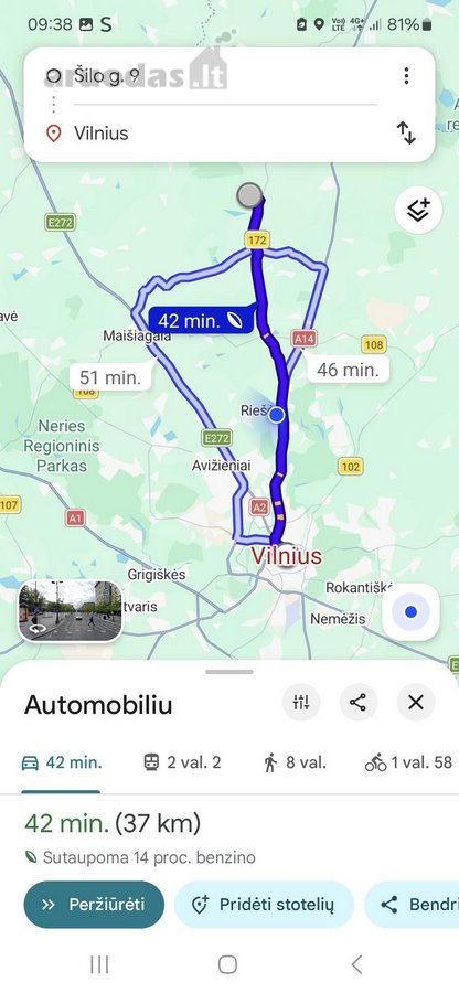 Parduodamas 10a žemės sklypas  Vilniaus r. - nuotraukos Nr. 4