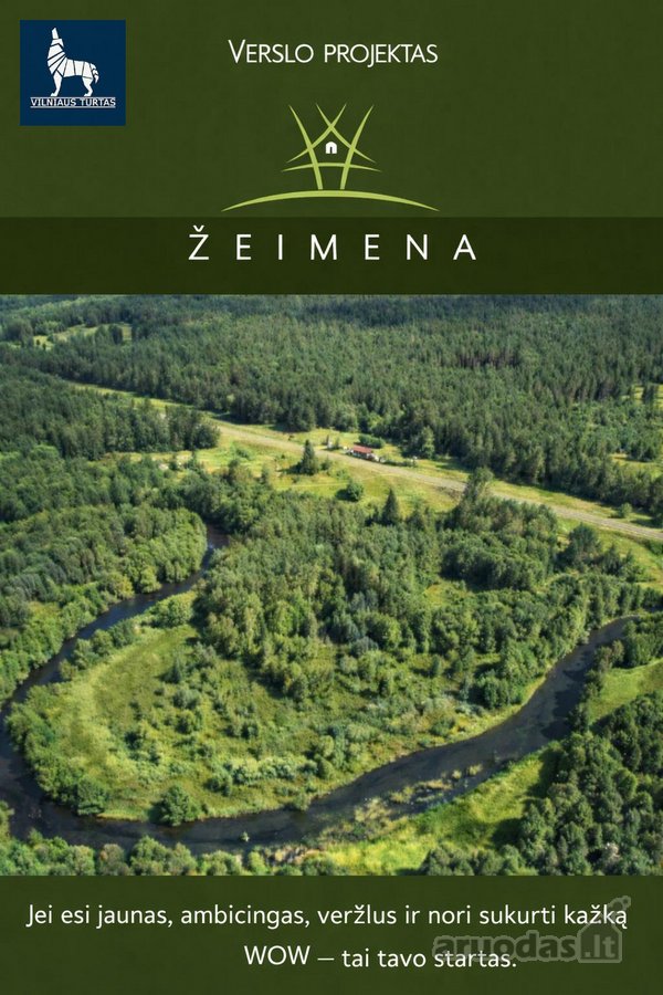 Investicinis Turizmo Projektas Prie Žeimenos