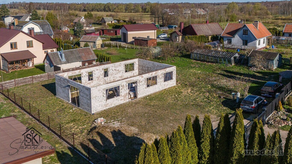 Parduodamas Nebaigtas Statyti Namas Šilutėje, - nuotraukos Nr. 2