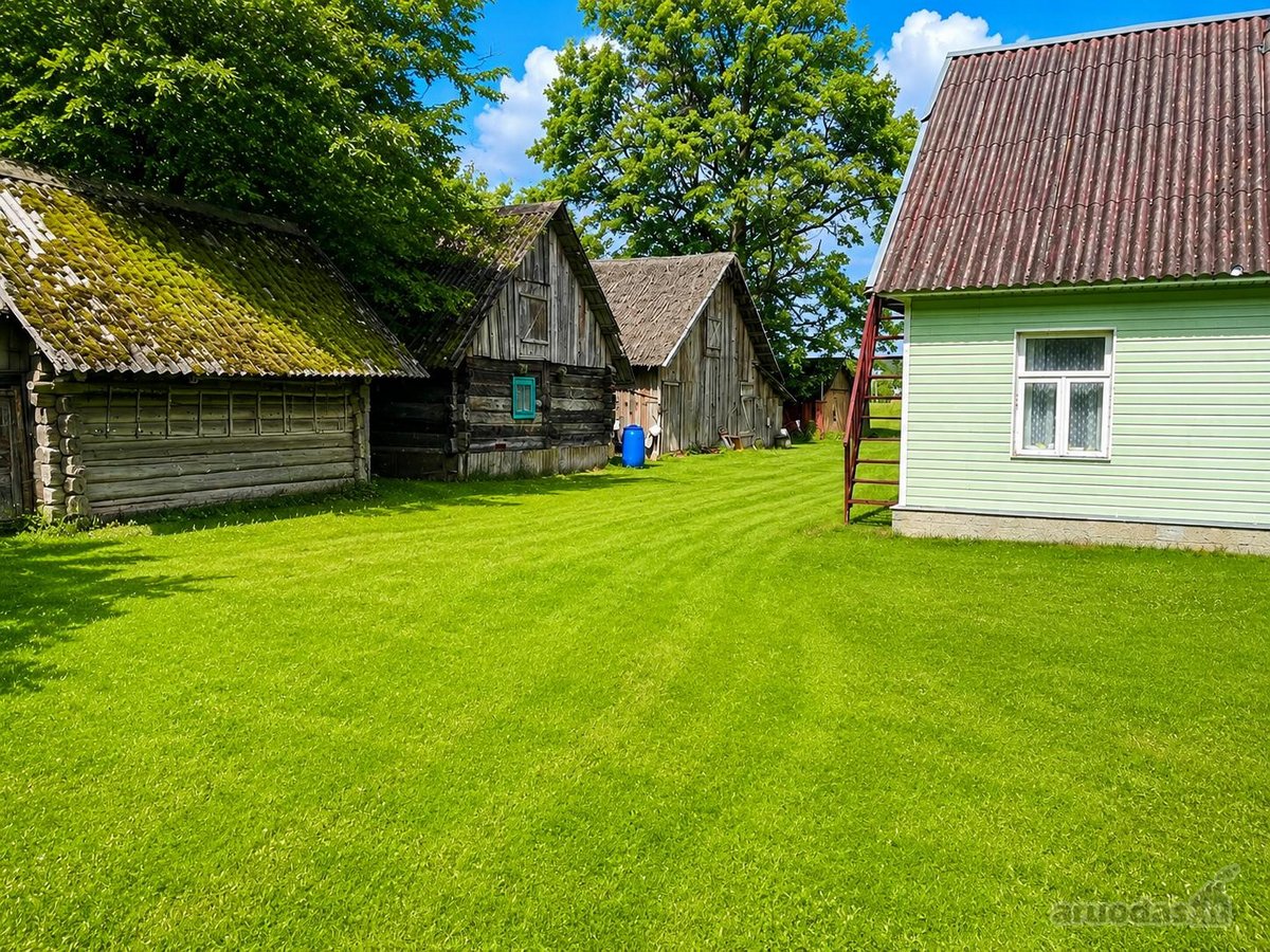 Parduodama įrengta namo dalis su 42 a sklypu - nuotraukos Nr. 2