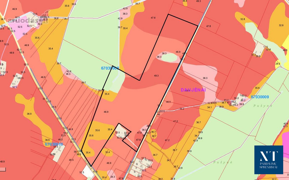 Parduodamas 23.63 ha žemės ūkio paskirties - nuotraukos Nr. 8