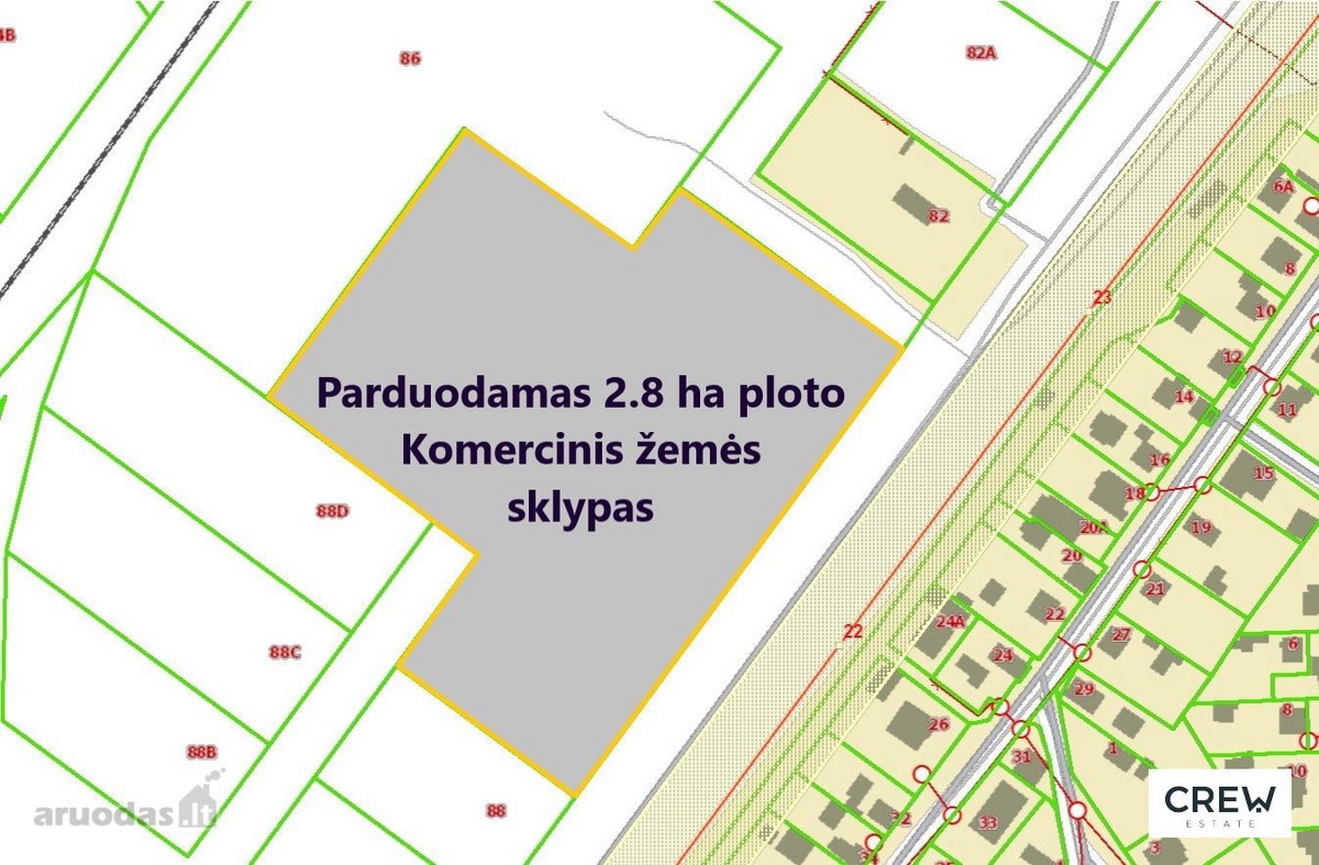 Parduodamas 2.8006 ha ploto Komercinės - nuotraukos Nr. 11