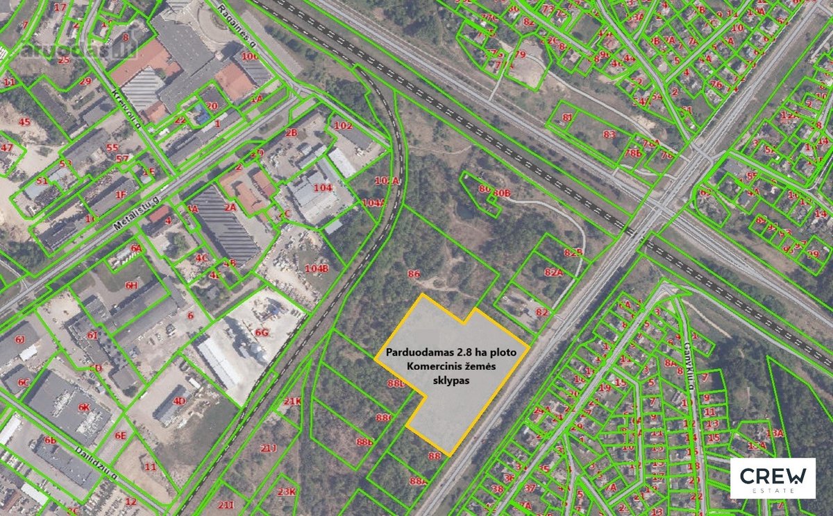Parduodamas 2.8006 ha ploto Komercinės - nuotraukos Nr. 10