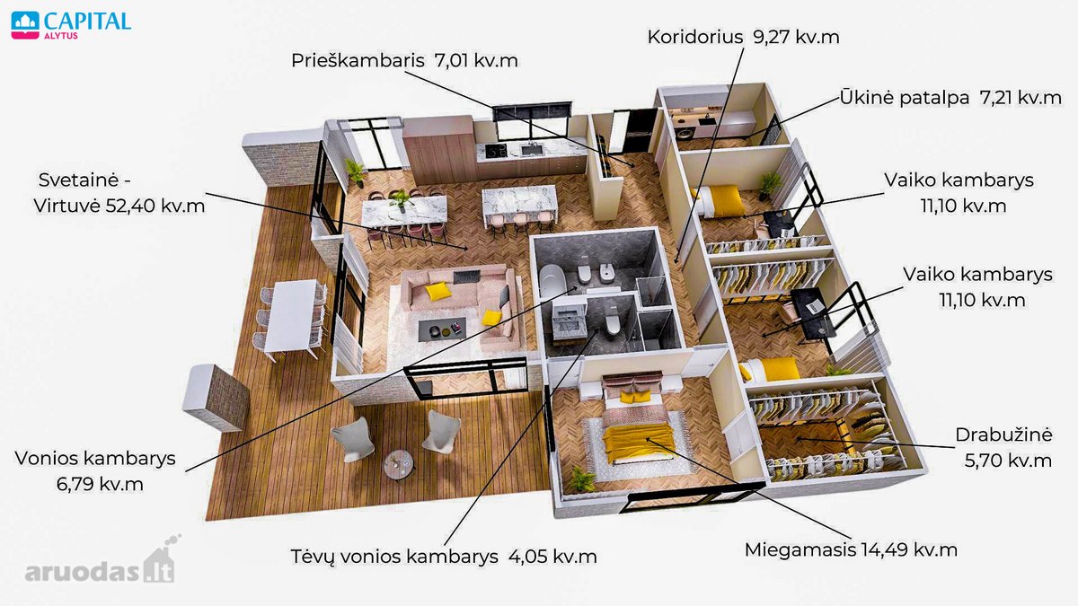 Modernūs A++, 100 % Baigtumo Namai Prie - nuotraukos Nr. 8