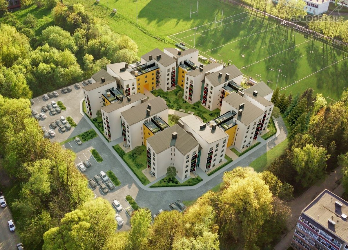 Parduodamas 43 Kv. M Butas Su Terasa Naujos - nuotraukos Nr. 6