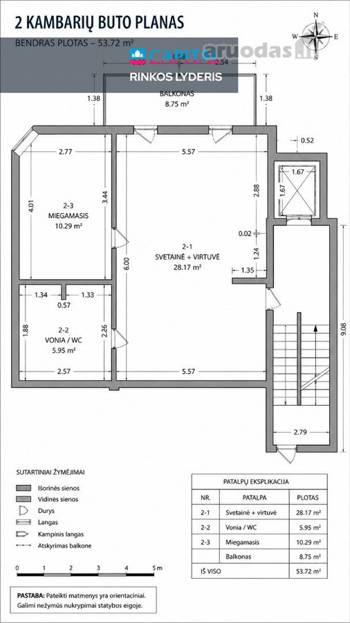 Parduodamas Jaukus Ir Šviesus 2 Kambarių - nuotraukos Nr. 22