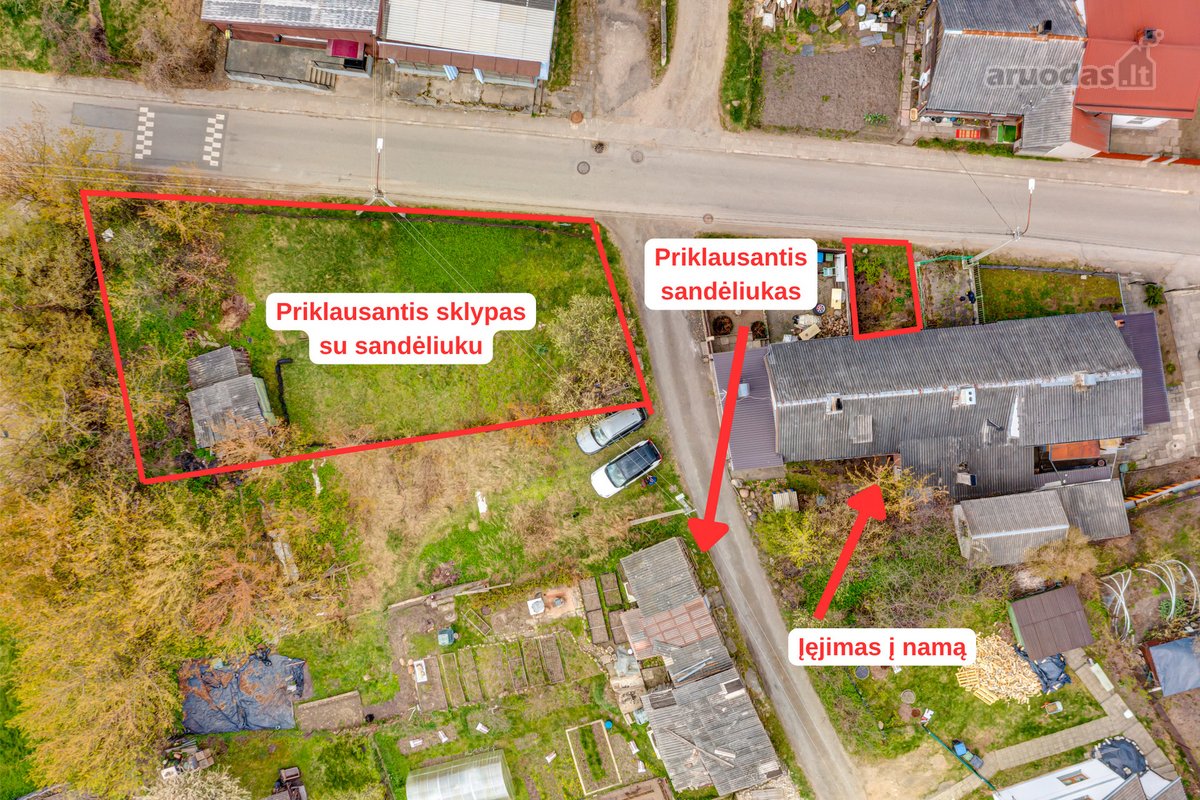 Parduodama Namo Dalis Su Nuosavu Sklypu - nuotraukos Nr. 16