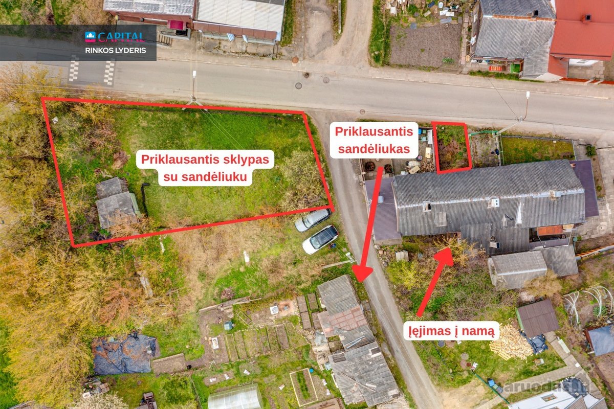 Parduodama Namo Dalis Su Nuosavu Sklypu - nuotraukos Nr. 17