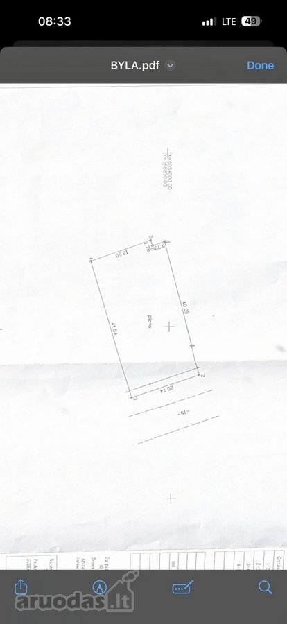 Parduodamas 8,92 a namų valdos sklypas, - nuotraukos Nr. 4